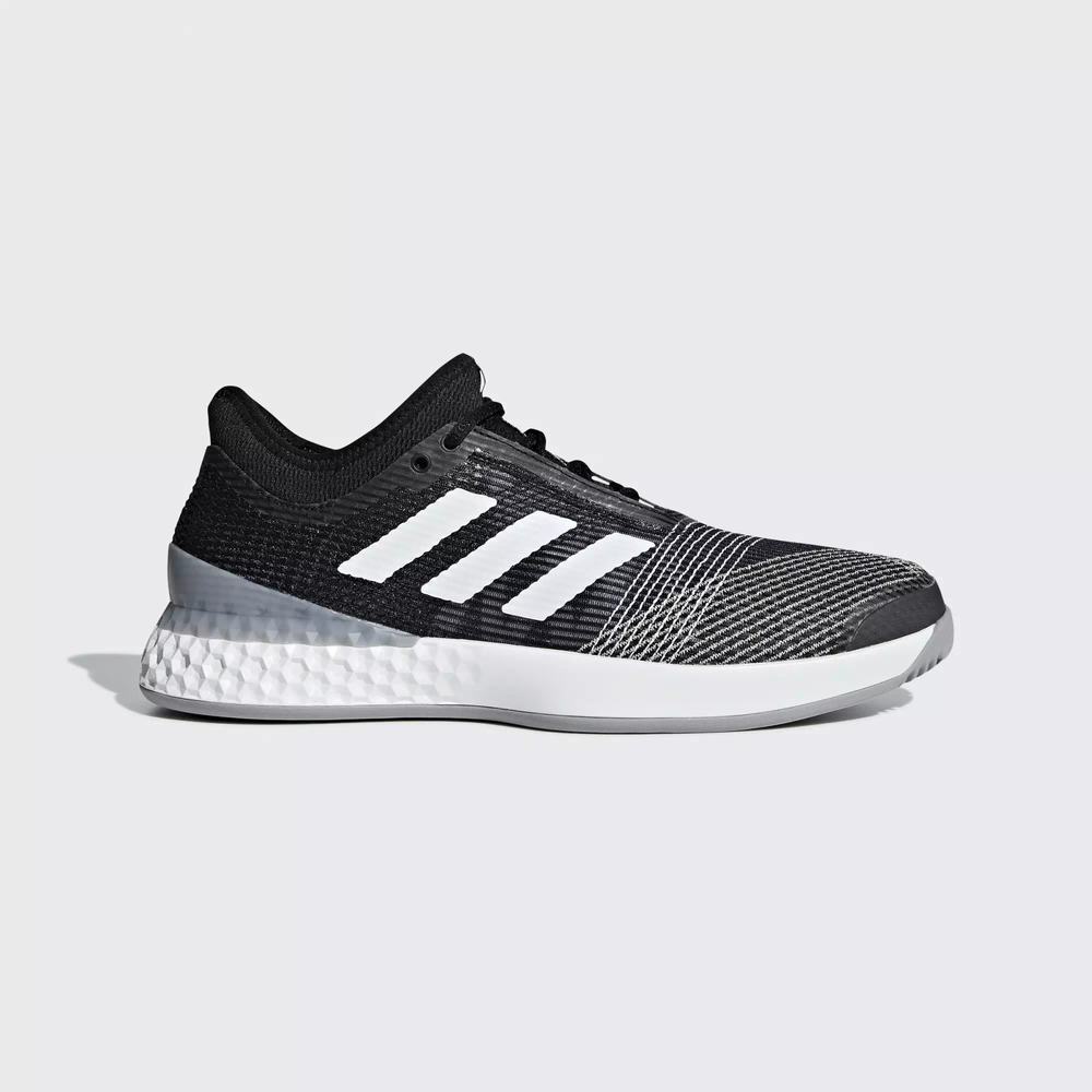 Adidas Adizero Ubersonic 3.0 Zapatillas De Tenis Negros Para Hombre (MX-96485)